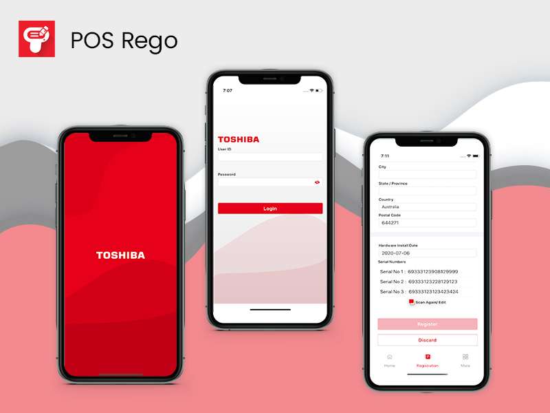Pos Rego: Toshiba Pos Warranty Information App